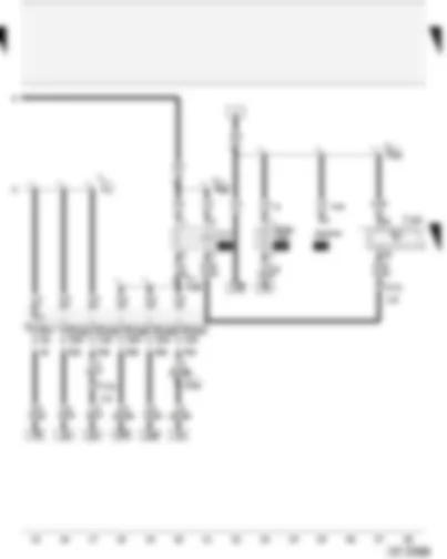 Wiring Diagram  AUDI A4 CABRIOLET 2006 - Fuel pump relay - Motronic control unit - fuses
