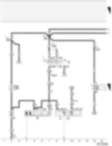 Wiring Diagram  AUDI A4 CABRIOLET 2003 - Battery - starter - alternator - voltage regulator - ignition/starter switch