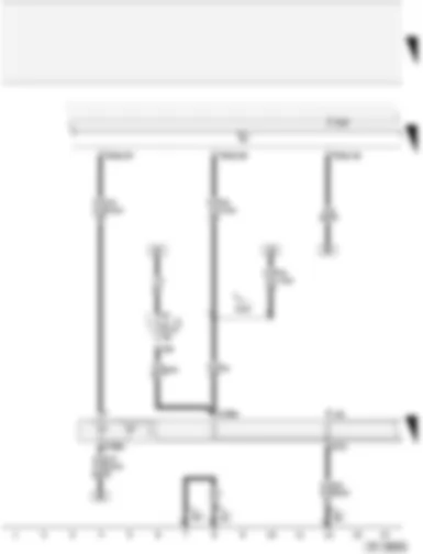 Wiring Diagram  AUDI A4 CABRIOLET 2003 - Onboard power supply control unit - headlight range control adjuster