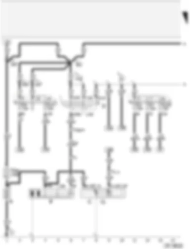 Wiring Diagram  AUDI A4 CABRIOLET 2003 - Battery - starter - alternator - voltage regulator - ignition/starter switch