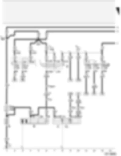 Wiring Diagram  AUDI A4 CABRIOLET 2008 - Air mass meter - injectors