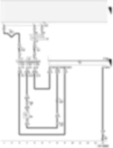 Wiring Diagram  AUDI A4 CABRIOLET 2003 - Parking aid control unit - fuses