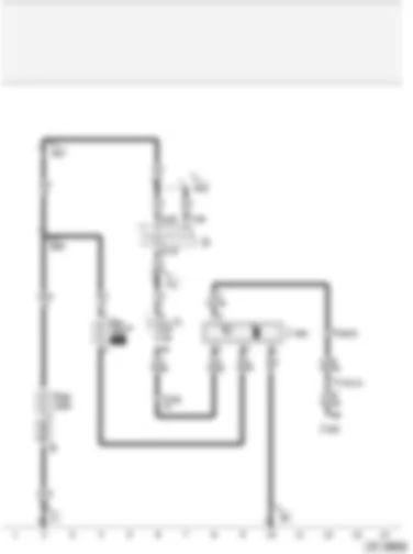 Wiring Diagram  AUDI A4 CABRIOLET 2003 - Radiator fan control