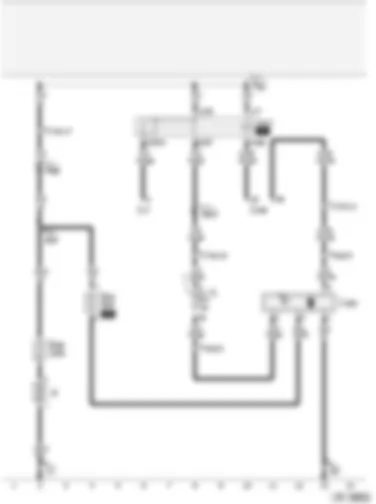 Wiring Diagram  AUDI A4 CABRIOLET 2003 - Radiator fan control