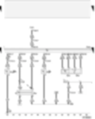 Wiring Diagram  AUDI A4 CABRIOLET 2006 - Charge air pressure sender - intake air temperature sender - brake light switch - clutch pedal switch