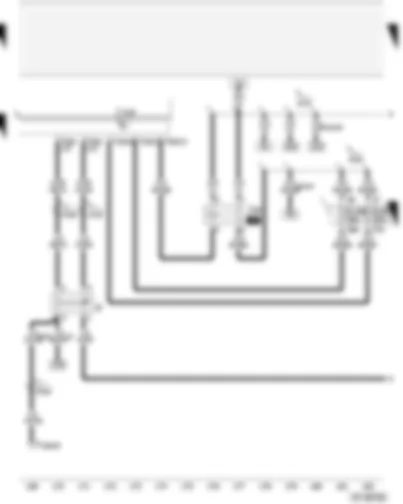 Wiring Diagram  AUDI A4 CABRIOLET 2006 - X-contact relief relay - fuses