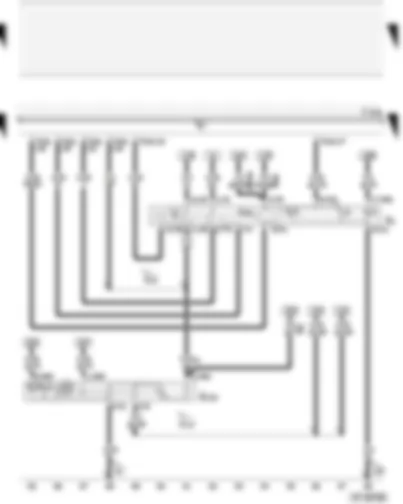 Wiring Diagram  AUDI A4 CABRIOLET 2003 - Light switch - headlight range control regulator