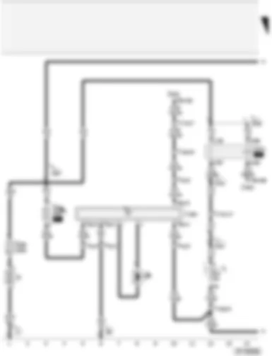 Wiring Diagram  AUDI A4 CABRIOLET 2008 - Battery - fuses - radiator fan control unit