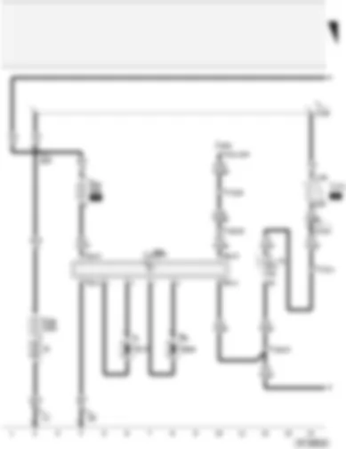 Wiring Diagram  AUDI A4 CABRIOLET 2008 - Radiator fan control unit 2 - radiator fan 2 - radiator fan 3