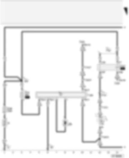 Wiring Diagram  AUDI A4 CABRIOLET 2008 - Battery - fuses - radiator fan control unit