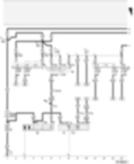 Wiring Diagram  AUDI A4 CABRIOLET 2008 - Battery - starter - alternator - voltage regulator - ignition/starter switch - fuses