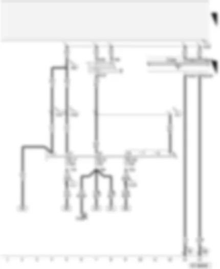 Wiring Diagram  AUDI A4 CABRIOLET 2008 - Onboard supply control unit - voltage supply
