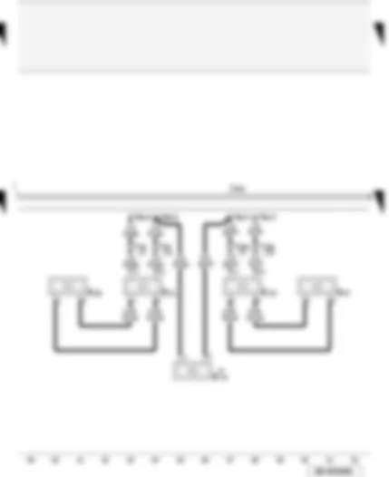 Wiring Diagram  AUDI A4 2006 - Front active loudspeaker