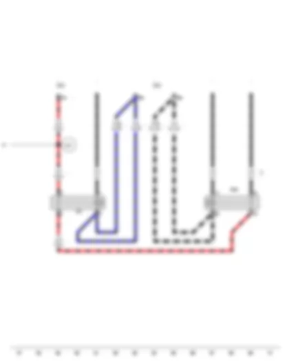 Wiring Diagram  AUDI A4 2008 - Starter motor relay - Starter motor relay 2