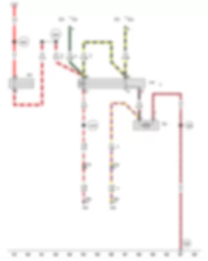 Wiring Diagram  AUDI A4 2011 - Circulation pump relay - Coolant circulation pump