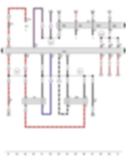 Wiring Diagram  AUDI A4 2011 - Starter motor relay - Starter motor relay 2