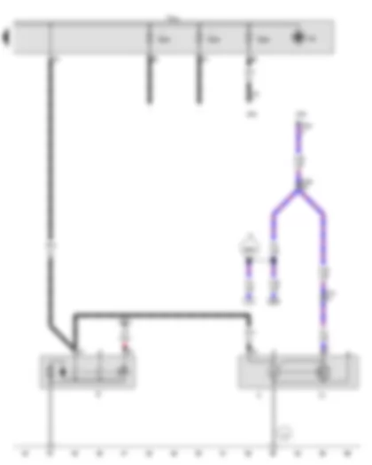 Wiring Diagram  AUDI A4 2015 - Starter - Alternator - Terminal 30 wiring junction 2