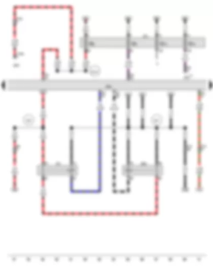 Wiring Diagram  AUDI A4 2012 - Starter motor relay - Starter motor relay 2