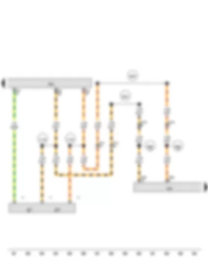 Wiring Diagram  AUDI A4 2014 - Data bus diagnostic interface