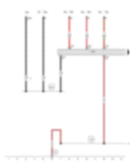 Wiring Diagram  AUDI A4 2013 - Trailer detector control unit - Fuse carrier 2