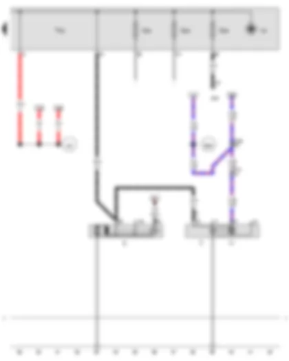 Wiring Diagram  AUDI A4 2013 - Starter - Alternator - Voltage regulator - Terminal 30 wiring junction 2 - Jump start socket