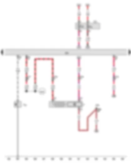 Wiring Diagram  AUDI A4 2014 - Brake light switch - Oil pressure switch - Engine control unit