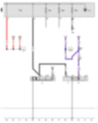 Wiring Diagram  AUDI A4 2016 - Starter - Alternator - Voltage regulator - Terminal 30 wiring junction 2 - Jump start socket