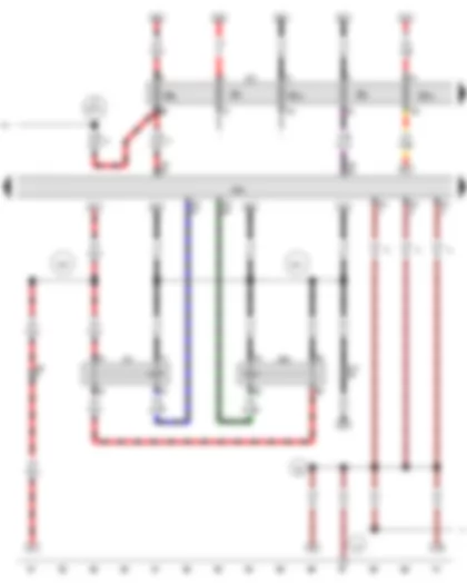 Wiring Diagram  AUDI A4 2016 - Starter motor relay - Starter motor relay 2