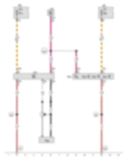 Wiring Diagram  AUDI A4 2016 - Garage door operating unit - Garage door opener button 1 - Garage door operation control unit