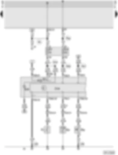 Wiring Diagram  AUDI A4 1996 - Dash panel insert - oil pressure switch - coolant monitoring