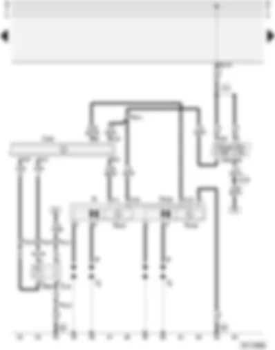 Wiring Diagram  AUDI A4 1996 - Motronic control unit - lambda probe - ignition