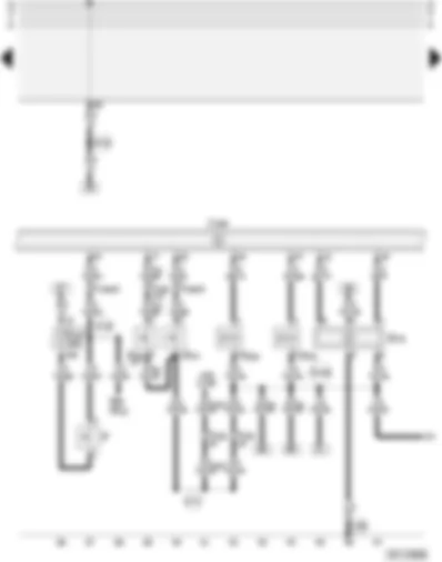 Wiring Diagram  AUDI A4 1996 - Diesel direct injection system control unit - exhaust gas recirculation valve - charge pressure control solenoid valve
