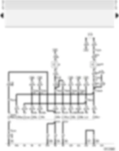 Wiring Diagram  AUDI A4 1997 - Tail light - brake light - reversing light