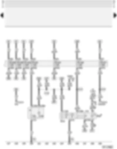 Wiring Diagram  AUDI A4 1997 - Fuse box - cigarette lighter - rear fog light switch