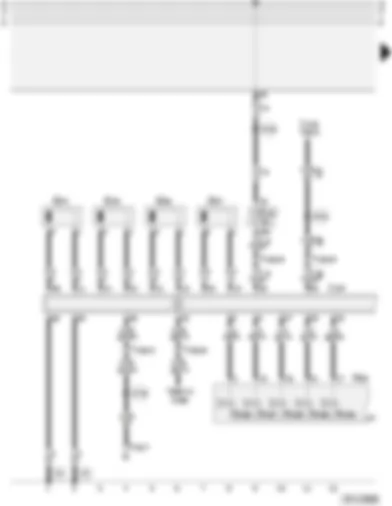 Wiring Diagram  AUDI A4 1996 - Anti-lock brake system with four-wheel drive