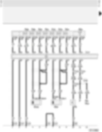 Wiring Diagram  AUDI A4 1997 - Five-speed automatic gearbox with selector lever lock (01V)