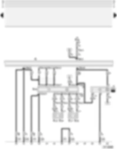 Wiring Diagram  AUDI A4 1997 - Radio Gamma- Delta sound system with CD changer - Audi Avant