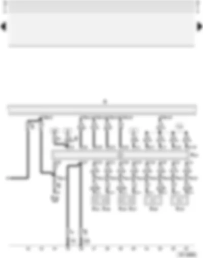 Wiring Diagram  AUDI A4 1996 - Radio Bose sound system - Audi Avant