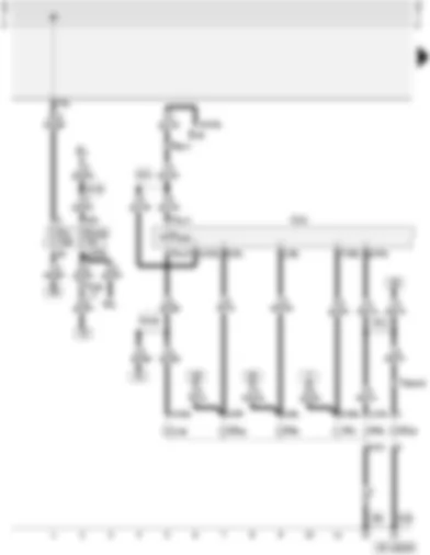 Wiring Diagram  AUDI A4 1996 - Trailer coupling - Audi Avant