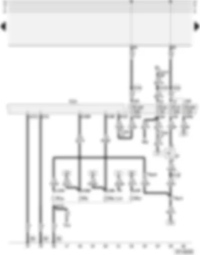 Wiring Diagram  AUDI A4 1996 - Trailer coupling - Audi Avant