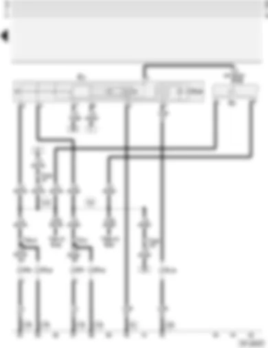 Wiring Diagram  AUDI A4 1996 - Trailer coupling - Audi Avant