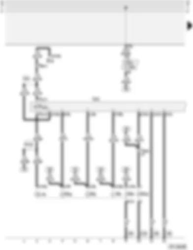 Wiring Diagram  AUDI A4 1996 - Trailer coupling with auto-check system - Audi Avant