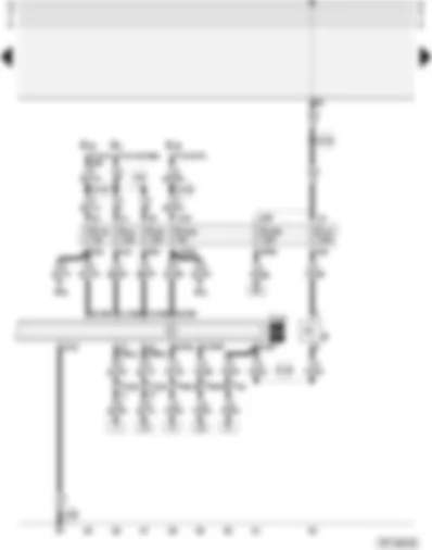 Wiring Diagram  AUDI A4 1996 - Trailer coupling with auto-check system - Audi Avant