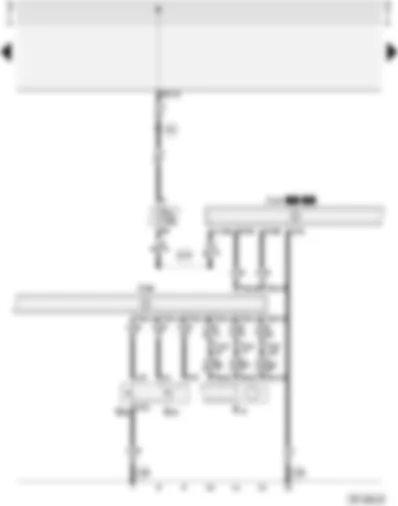 Wiring Diagram  AUDI A4 1996 - On-board computer with auto-check system - Audi Avant