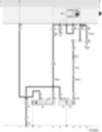 Wiring Diagram  AUDI A4 1996 - Battery - starter - alternator