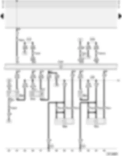 Wiring Diagram  AUDI A4 1997 - Motronic control unit - coolant temperature sender - knock sensors - hall sender