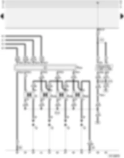 Wiring Diagram  AUDI A4 1997 - Ignition system