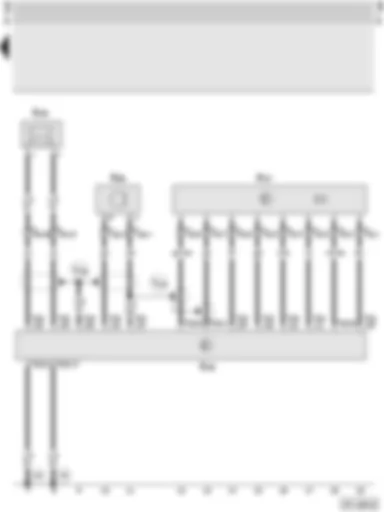 Wiring Diagram  AUDI A4 1997 - Telephone AEG (D-network)