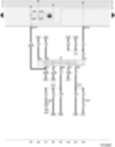 Wiring Diagram  AUDI A4 1997 - Ignition/starter switch - X contact relief relay