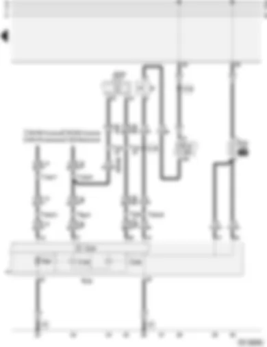 Wiring Diagram  AUDI A4 1997 - Anti-lock brake system 5.3 front-wheel drive (ABS - EDL and TCS)